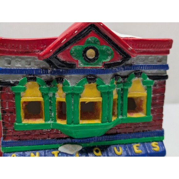 California Creations Wee Crafts ANTIQUES PAINTED Christmas Village Vintage - Picture 10 of 11